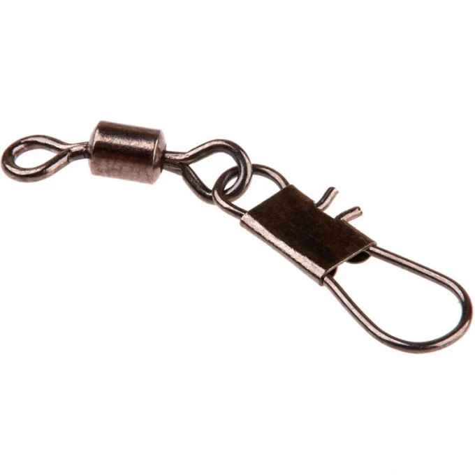 Вертлюги c застежкой LJ Pro Series BARREL AND INTERLOCK Black (010-7шт, LJP5103-010)