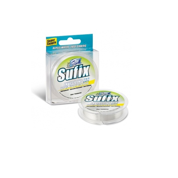 Леска зимняя Sufix Invisiline Ice Fluorocarbon (прозрачная 50м 0.28мм 5,5кг DS1IN029024A51)