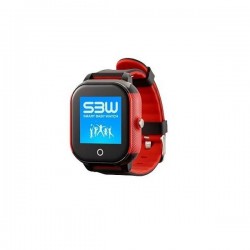 Детские часы-телефон SBW_WS (Черно-красные)