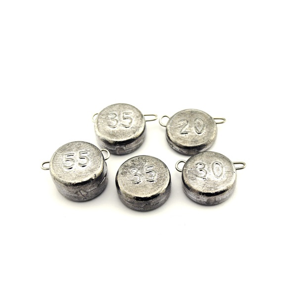 Груз ECOPRO Разборная чебурашка Таблетка (22гр, уп.10шт, GCR(T)-22-10Bl)