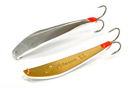 Блесна вертикальная ECOPRO Clown (5,5см, 9гр, S/G, двойник)