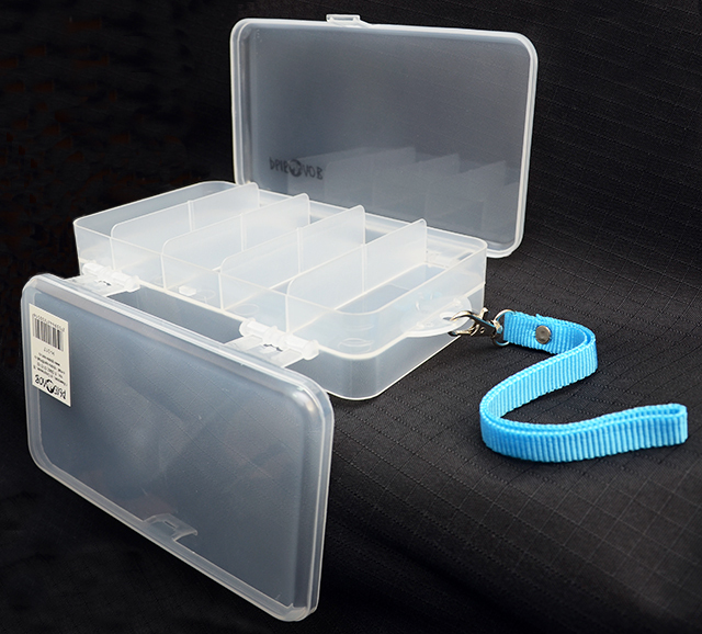 Коробочка H-317/Олта/, 190x110x48мм, двухсторонняя (зелёный)