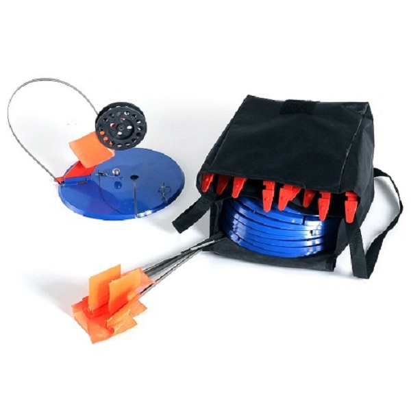 Жерлицы в сумке оснащ. 195мм кат. 75мм. 10шт. набор