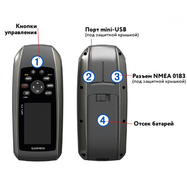 Навигатор Garmin GPS 73