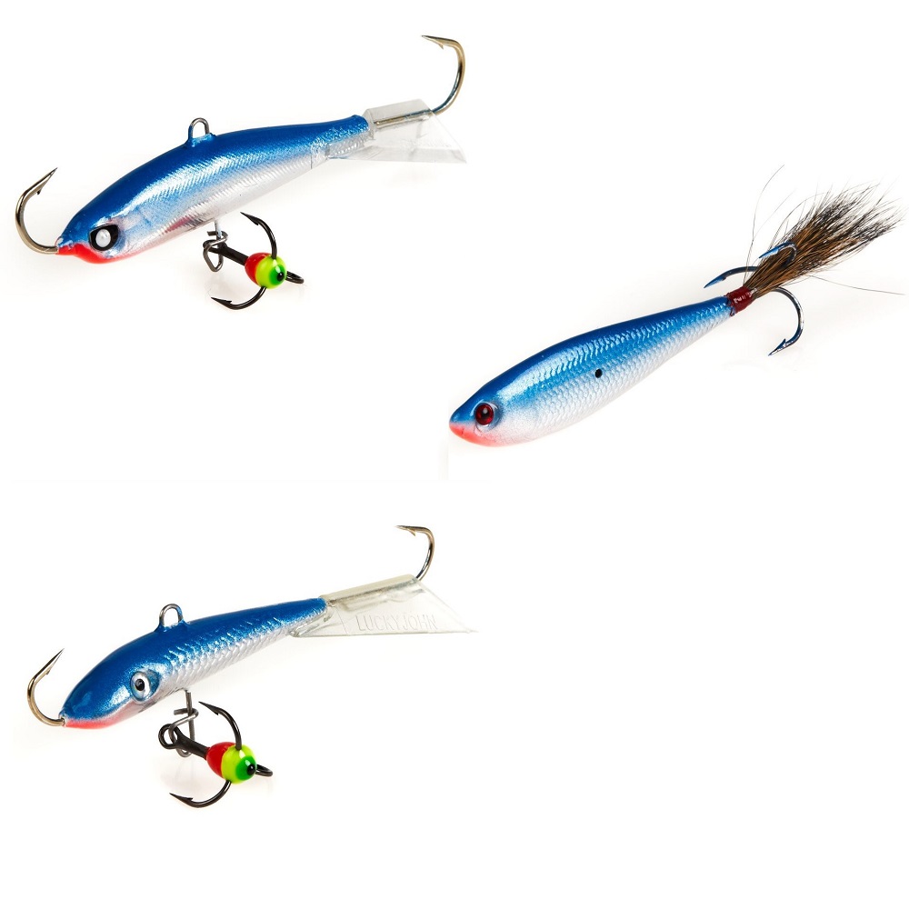 Балансиры Lucky John 3шт набор 4 MIX (LJB-004SET)