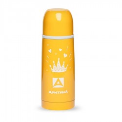 Термос Арктика с узким горлом классический 102-350w желтый