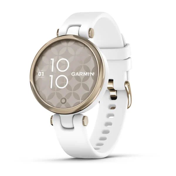 Фэшн смарт-часы Garmin Lily-Sport Edition, Cream Gold Bezel with White Case (010-02384-10)