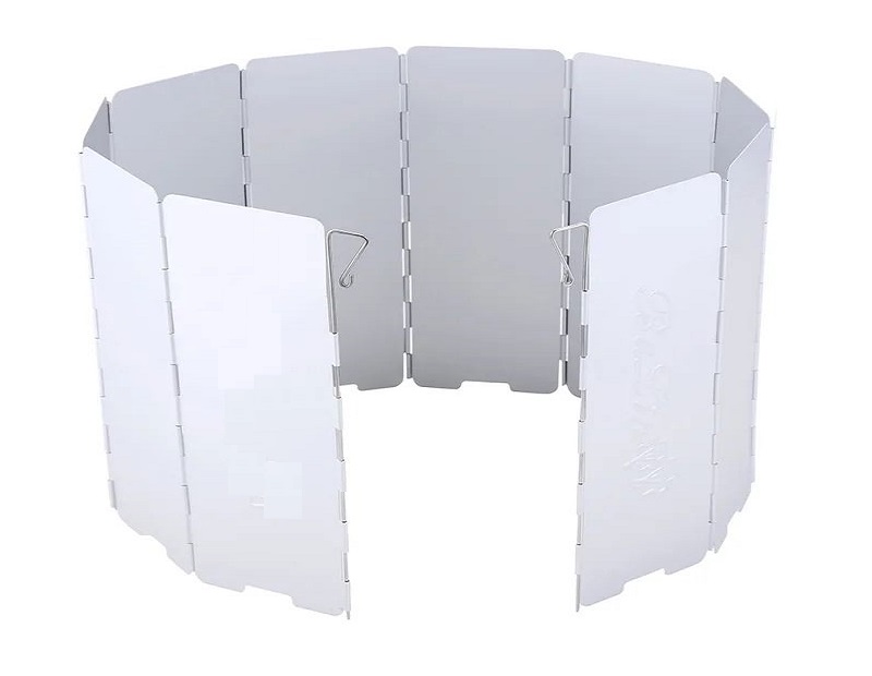 Экран ветрозащитный Bulin BL500-K8 (605х140) (silver)