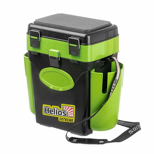 Ящик зимний FishBox односекционный (10л) зеленый Helios