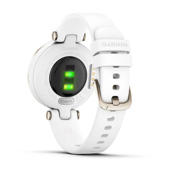 Фэшн смарт-часы Garmin Lily-Sport Edition, Cream Gold Bezel with White Case (010-02384-10)