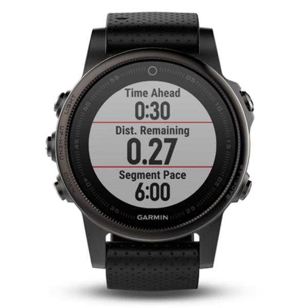 Спортивные часы Garmin Fenix 5s Sapphire черные