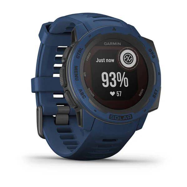 Защищенные GPS-часы Garmin Instinct Solar, цвет Tidal Blue (010-02293-01)