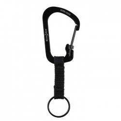 Брелок для ключей Nite Ize SlideLock Key Ring, черный