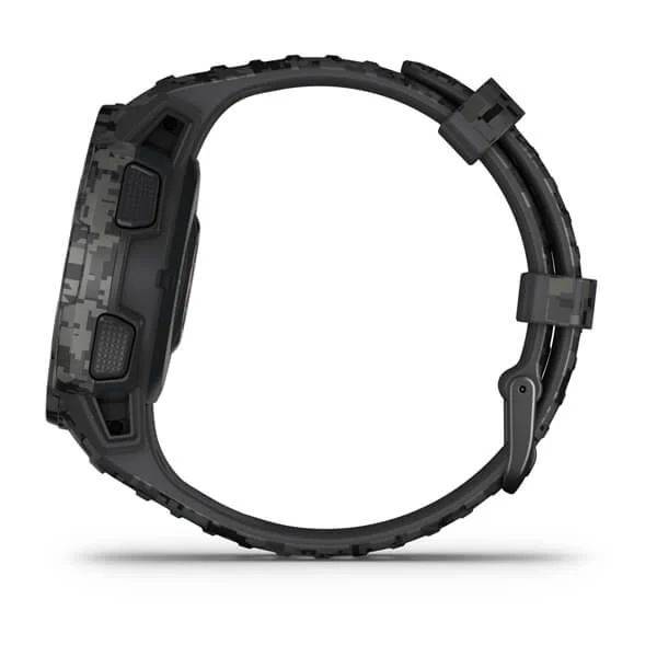 Защищенные GPS-часы Garmin Instinct Solar, цвет Graphite Camo  (010-02293-05)