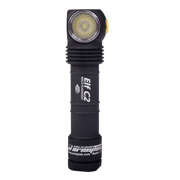 Фонарь налобный Armytek Elf C2 Micro-USB XP-L теплый свет