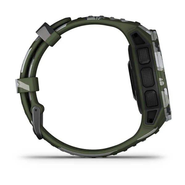 Защищенные GPS-часы Garmin Instinct Solar, цвет Lichen Camo  (010-02293-06)