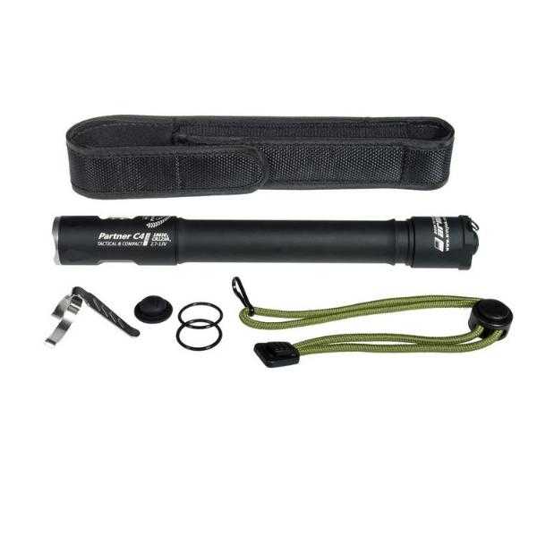 Фонарь Armytek Partner C4 Pro v3 XHP35 теплый свет