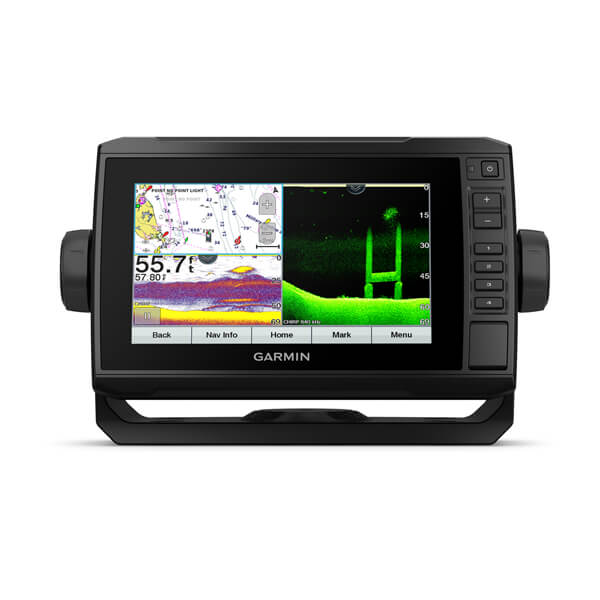 Эхолот-картплоттер Garmin EchoMap UHD 72cv с датчиком GT24, EU (010-02333-01)
