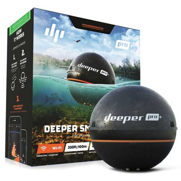 Эхолот беспроводной Deeper Smart Sonar Pro+
