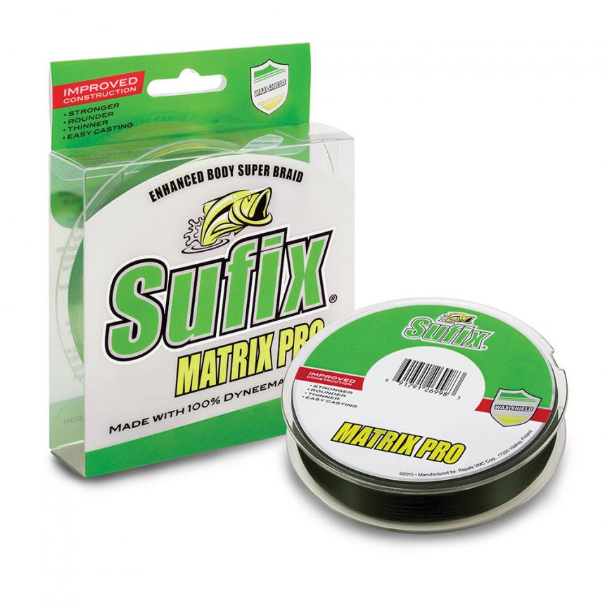 Леска плетеная Sufix Matrix Pro (разноцвет. 250м 0.18мм 13,5кг SMP18M250RU)
