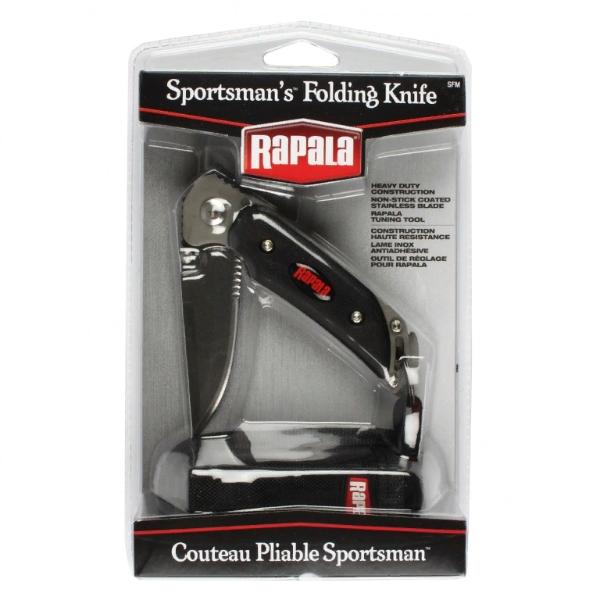 SFM-K Нож Rapala складной (лезвие 12 см, пласт. рукоятка)