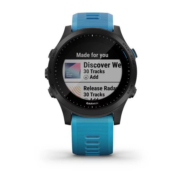 Спортивные часы Garmin Forerunner 945, GPS, Wi-Fi, EMEA, Bundle, Blue (010-02063-11)