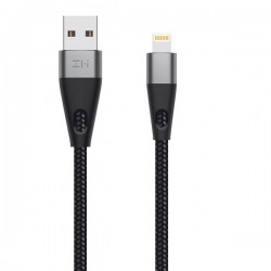 Кабель передачи данных для Apple ZMI AL806 MFI Lightning SuperTough 100 cm black