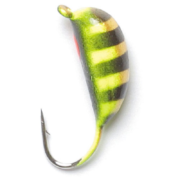 Мормышка вольф. Lucky John БАНАН рижский крашен.(5 шт) (030/16, LJ11030-30)