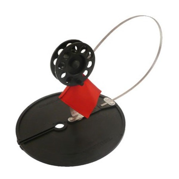 Жерлица оснащ. СУДАК на кругу 180мм. кат. 75мм крюч. двойник №6