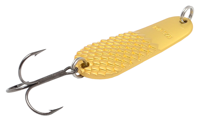 Блесна колеблющаяся "ШТОРЛИНГ" Олта (SHT-14-02 матовое золото, 14г)
