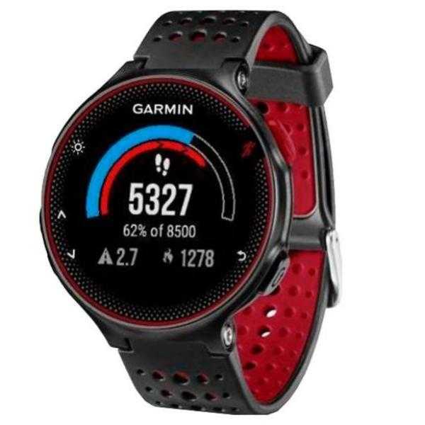Спортивные часы Garmin Forerunner 235 черно-красные