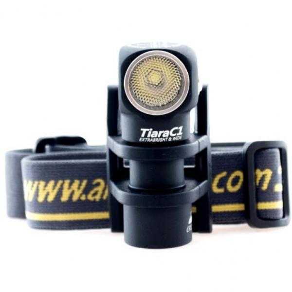 Фонарь налобный Armytek Tiara C1 v2 теплый свет