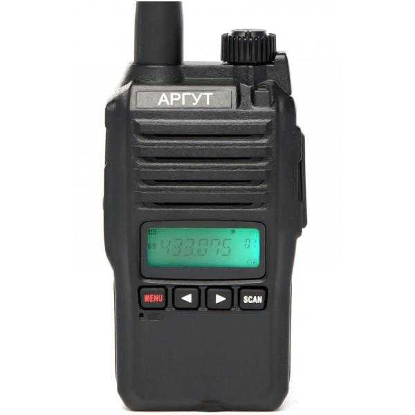 Радиостанция Аргут А-24 NEW в комплекте с АКБ 2300mAh и зарядное устройство