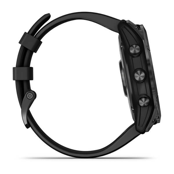 Мультиспорт.часы Garmin Fenix 7x Solar, серые с черным ремешк (010-02541-01)
