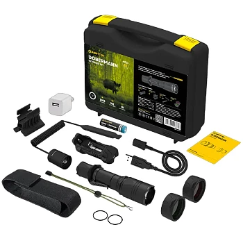 Фонарь Armytek Dobermann Extended Set Белый