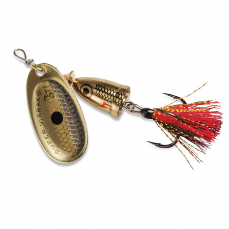 Блесна вращающаяся BLUE FOX Vibrax Foxtail (№3, 8гр, BFX3-GSDX)