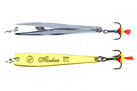 Блесна вертикальная ECOPRO Alaskan (7см, 11гр, S/G)