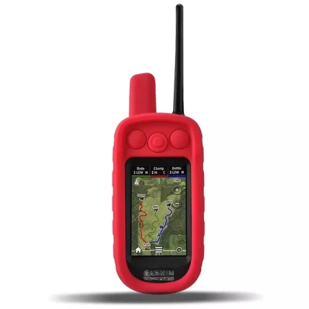 Чехол силиконовый на Garmin Alpha 100 (красный)