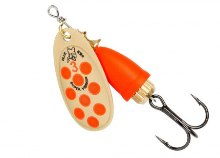 Блесна вращающаяся BLUE FOX Vibrax UV (№3, 8гр, BFU3-GOOU)