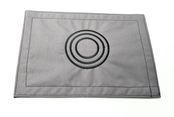 Окно "выход под трубу" Пингвин (с вставкой из негорючей ткани (серый))