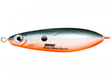 Блесна-незацепляйка Rapala Rattlin Minnow Spoon (8 см / 16 гр, RMSR08-SD)