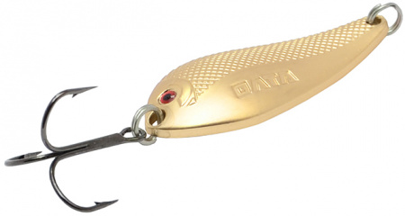 Блесна колеблющаяся "АТОМ" Олта (ATM-20-02, матовое золото, 20г)