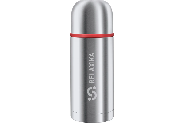 Термос Relaxika 102 (0,75 литра) в термочехле, стальной