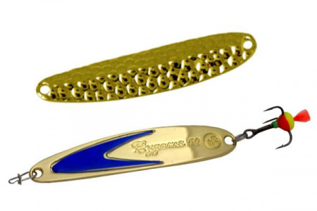 Блесна вертикальная ECOPRO Судачья (синий флекс, 6см, 10гр, Gb/GBF)