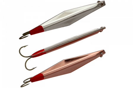 Блесна вертикальная ECOPRO Joker (70мм, 11гр, S/C, Двойник)