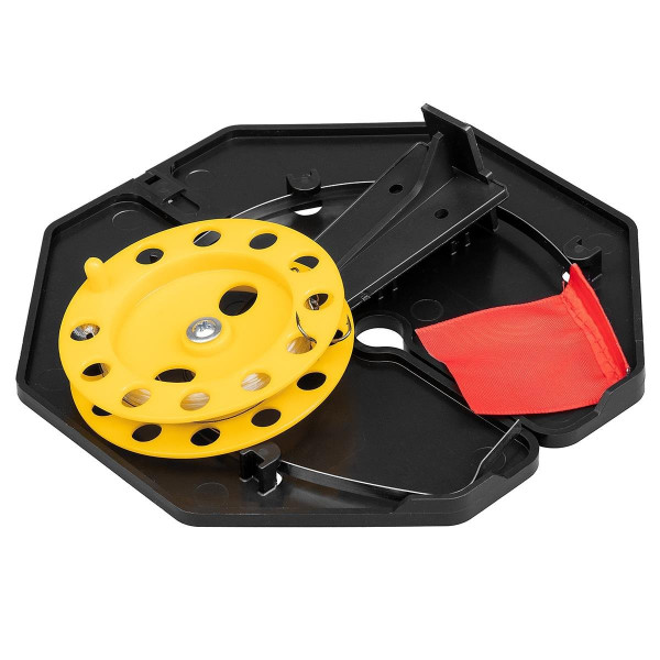 Набор жерлиц на подставке оснащенная ЖЗО-03 (d-210мм.катушка d-85мм) (10шт) ТОНАР