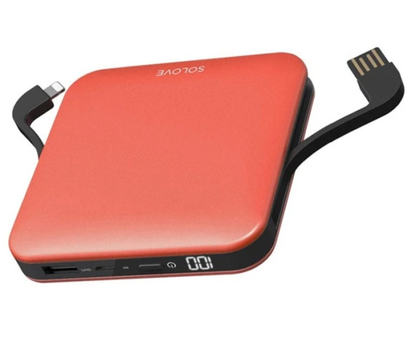Внешний аккумулятор Xiaomi SOLOVE PowerBank A2-PRO 10000mAh orange
