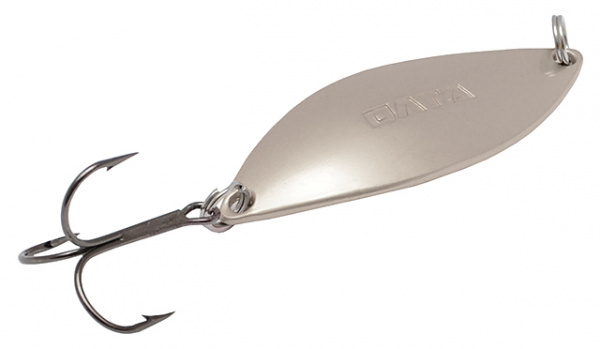 Блесна колеблющаяся "КРОКОДИЛ" Олта (матовое серебро, 15г)