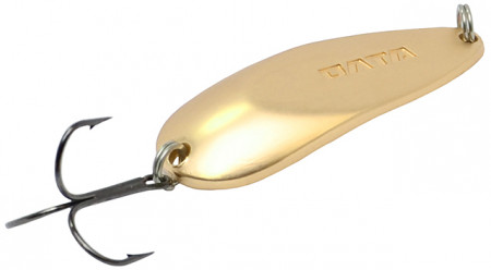 Блесна колеблющаяся "ИЛЬМЕНЬ" Олта (матовое золото, 22г)