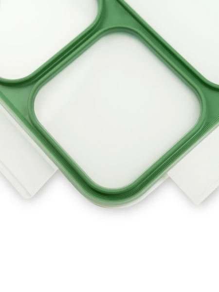 Ланчбокс тм "Арктика", 800 МЛ, арт. 033-800, зеленый/бежевый